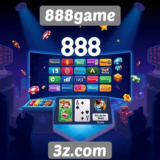 Interface do usuário e experiência de navegação no 888game
